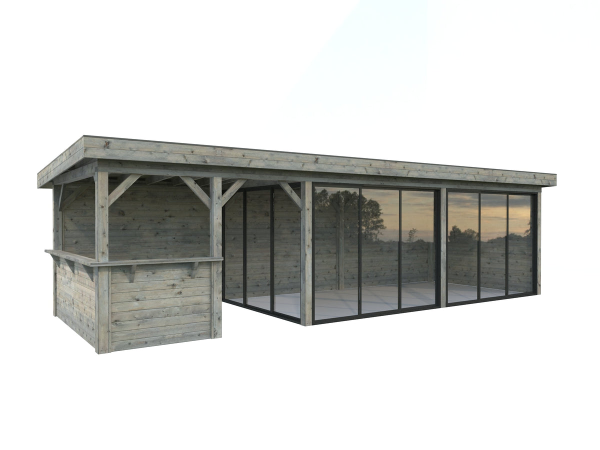 Glass Garden Room Lenna 24.9 m² Set 419 Slide