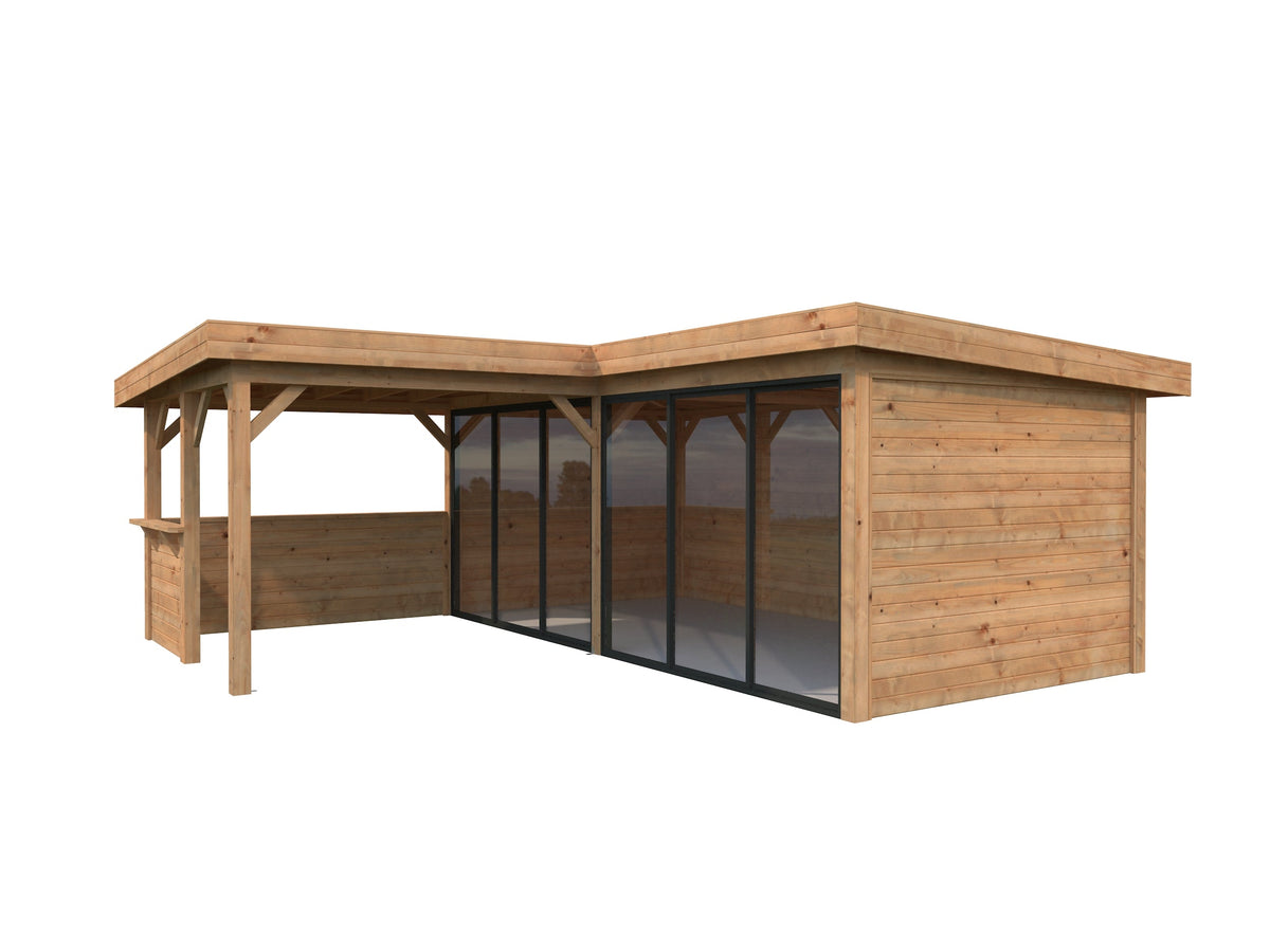 Glass Garden Room Lenna 24.9 m² Set 422 Slide