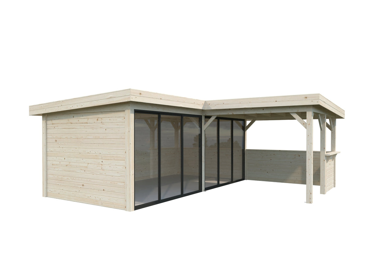 Glass Garden Room Lenna 24.9 m² Set 422 Slide