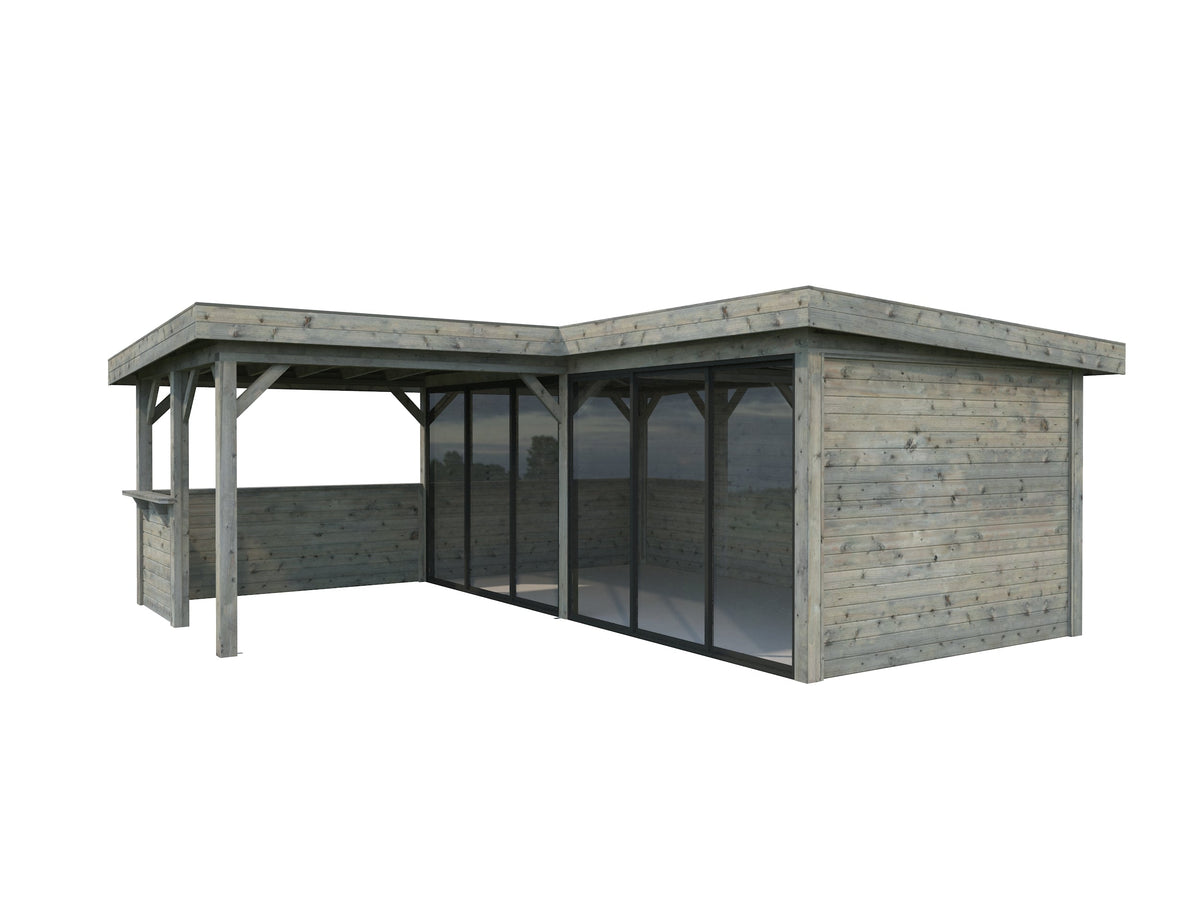 Glass Garden Room Lenna 24.9 m² Set 422 Slide