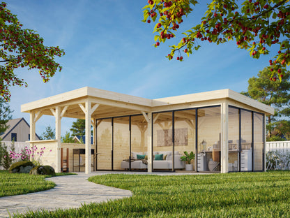 Glass Garden Room Lenna 24.9 m² Set 423 Slide