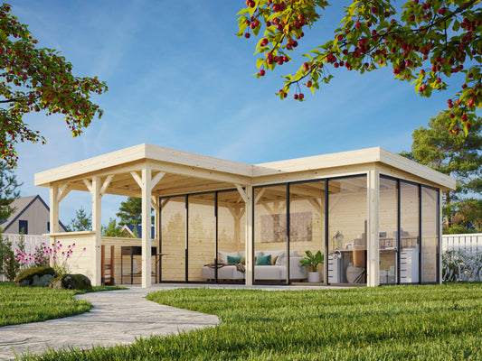 Glass Garden Room Lenna 24.9 m² Set 423 Slide