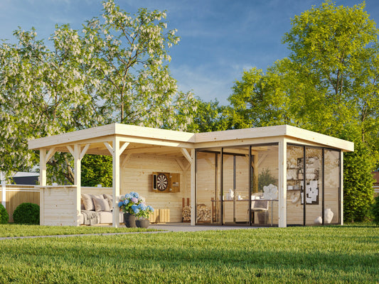 Glass Garden Room Lenna 24.9 m² Set 710 Slide Plus