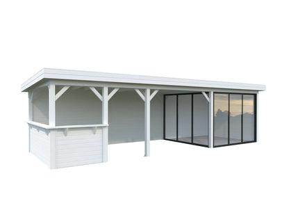Glass Garden Room Lenna 24.9 m² Set 715 Slide Plus
