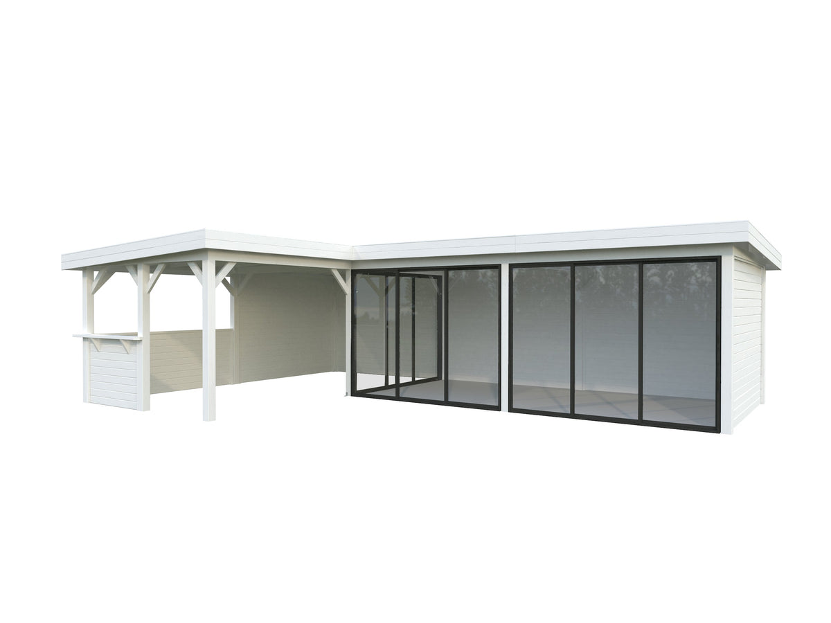 Glass Garden Room Lenna 33.2 m² Set 420 Slide