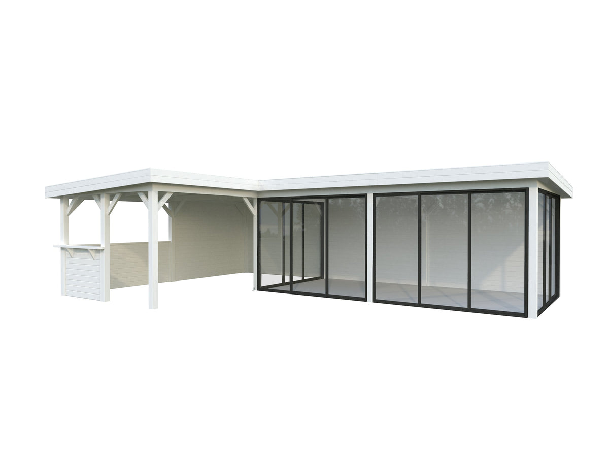 Glass Garden Room Lenna 33.2 m² Set 721 Slide Plus