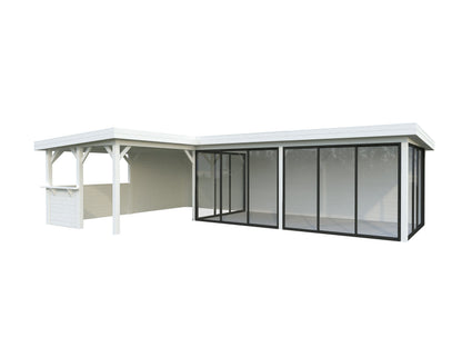 Glass Garden Room Lenna 33.2 m² Set 721 Slide Plus