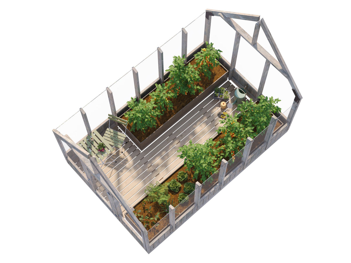 Glasshouse Emilia 8.2 m²