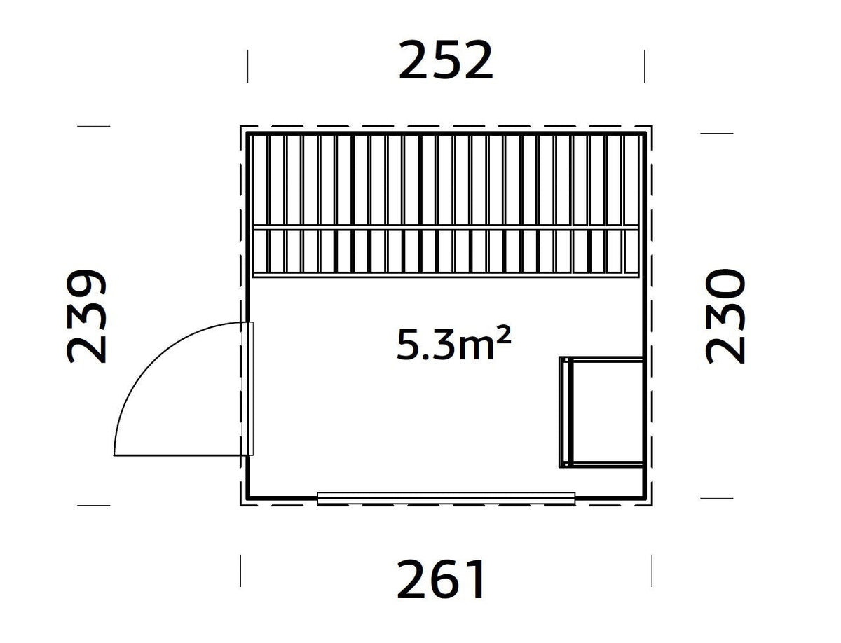 Grace Sauna 5.3 m²