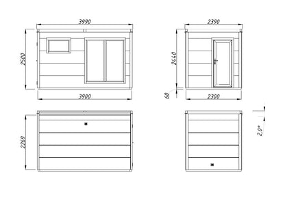 Grace Sauna 8.2 m²