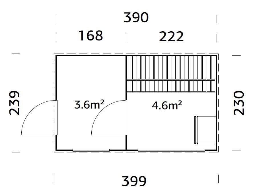Grace Sauna 8.2 m²
