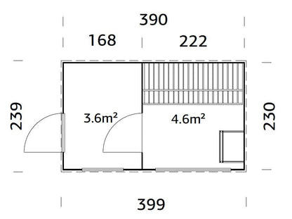Grace Sauna 8.2 m²