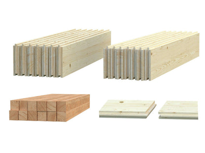 Klara 10.4 m² floor Foundation Frame