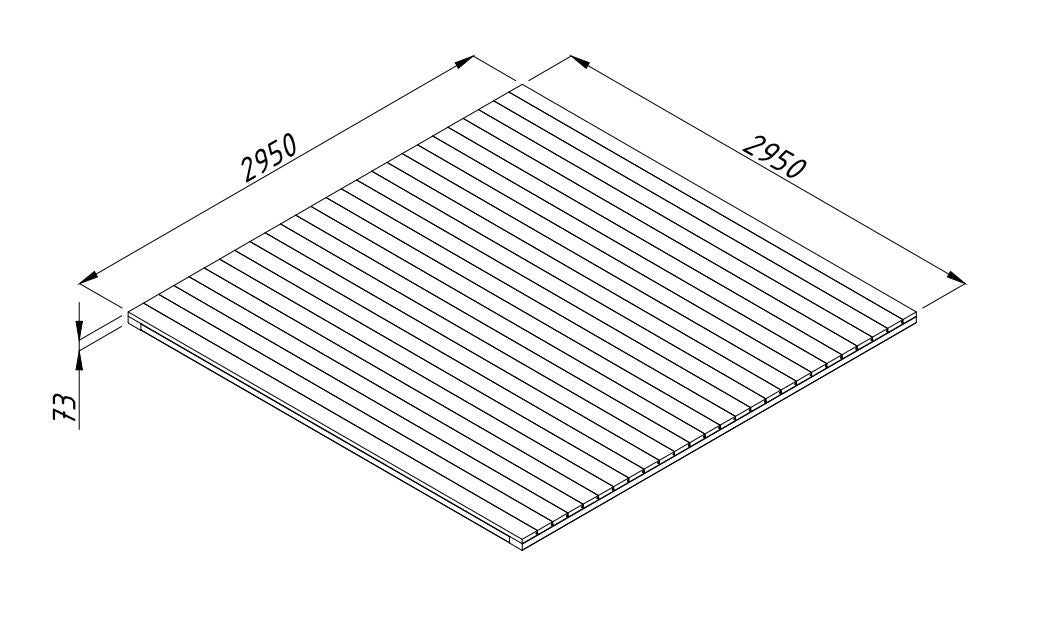 Modular Floor 28 mm