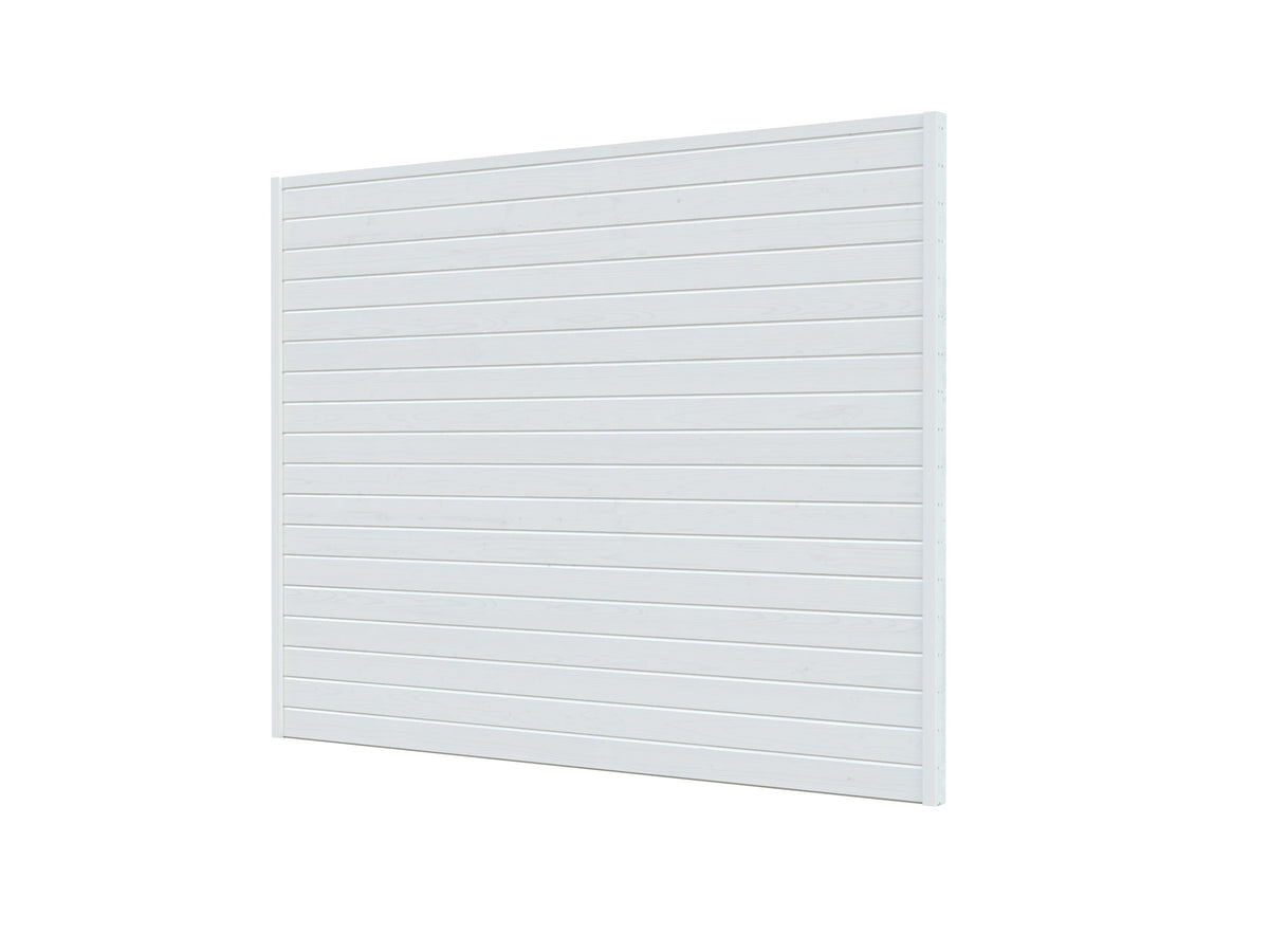 Modular Full Wall Panel, painted white