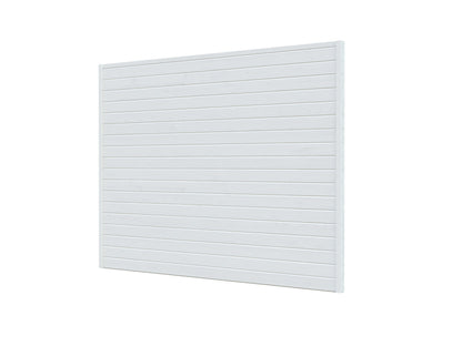 Modular Full Wall Panel, painted white