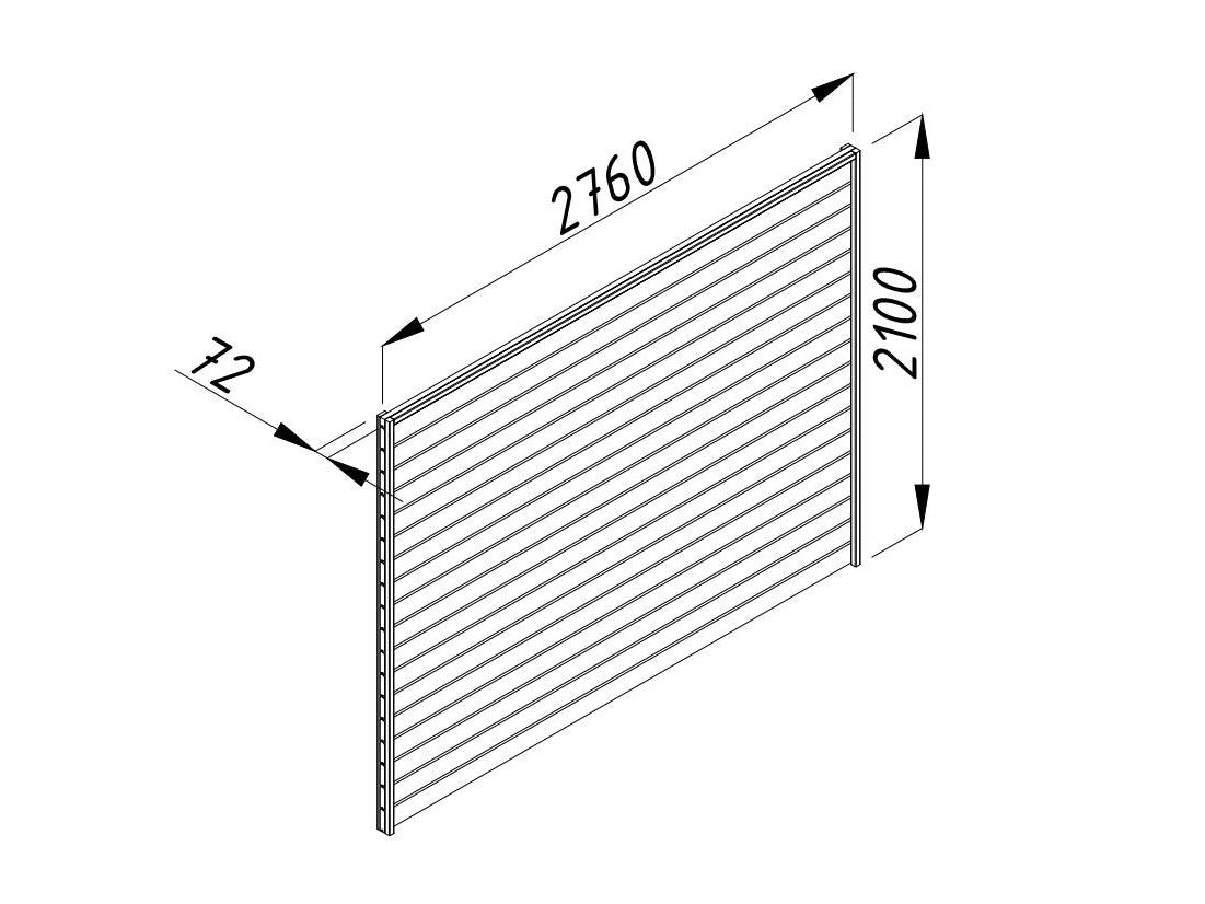 Modular Full Wall Panel