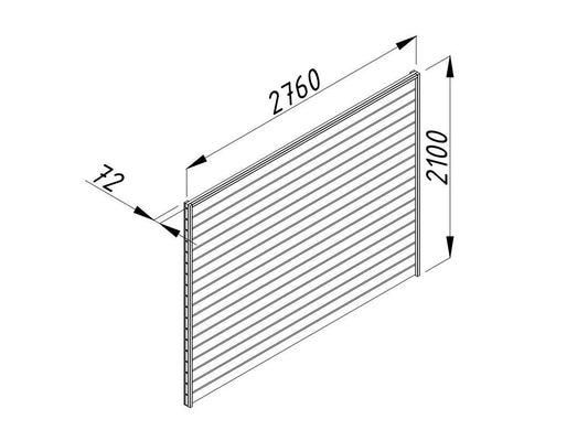 Modular Full Wall Panel