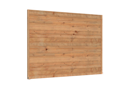 Modular Full Wall Panel, brown dip-treated