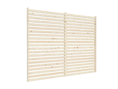 Modular Louvre Wall Panel, untreated