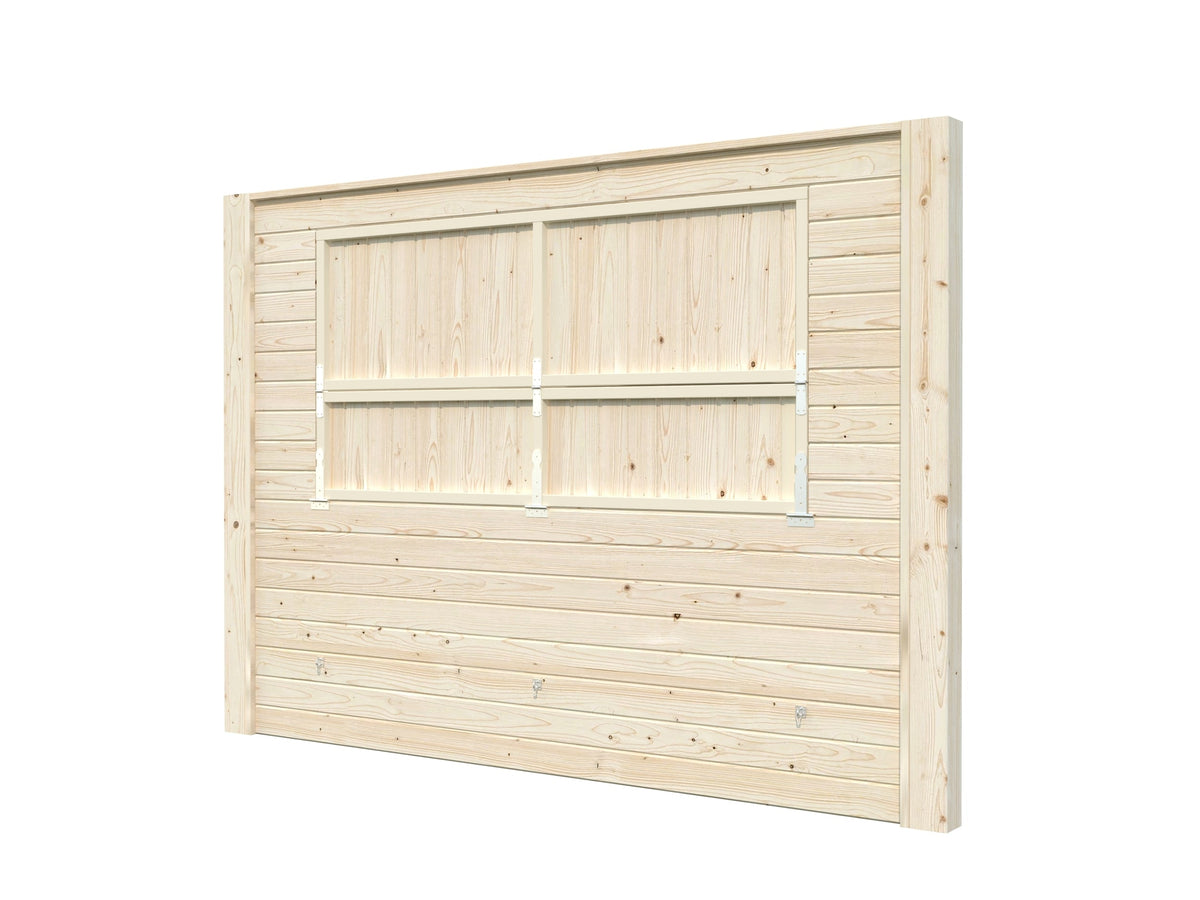 Modular Wall Panel with Hatch