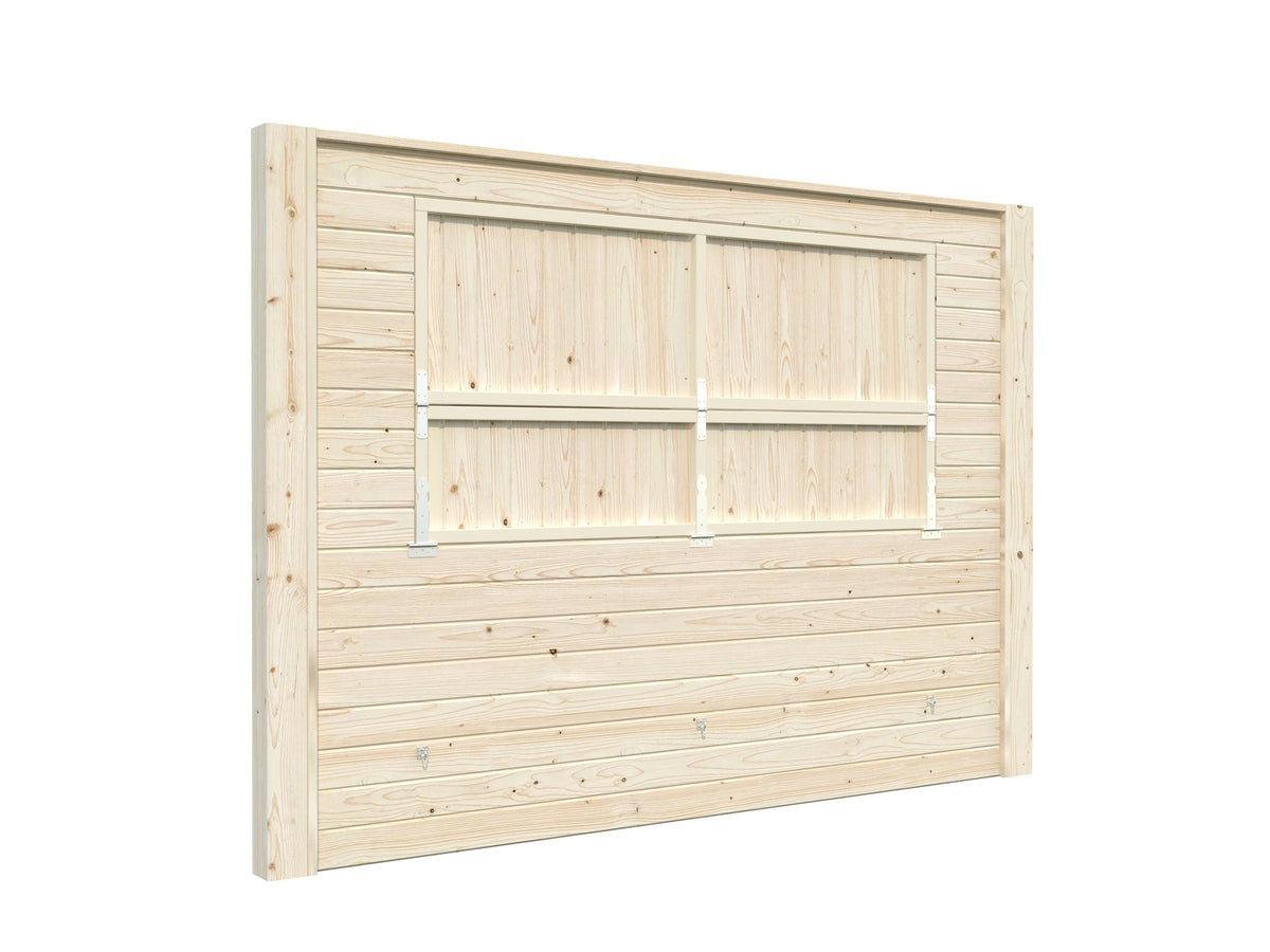 Modular Wall Panel with Hatch
