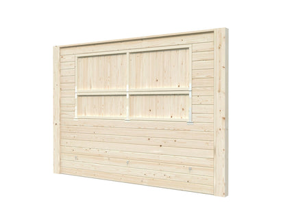 Modular Wall Panel with Hatch, untreated