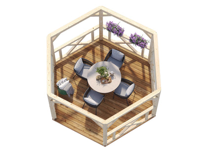 Pergola Betty 9.9 m²