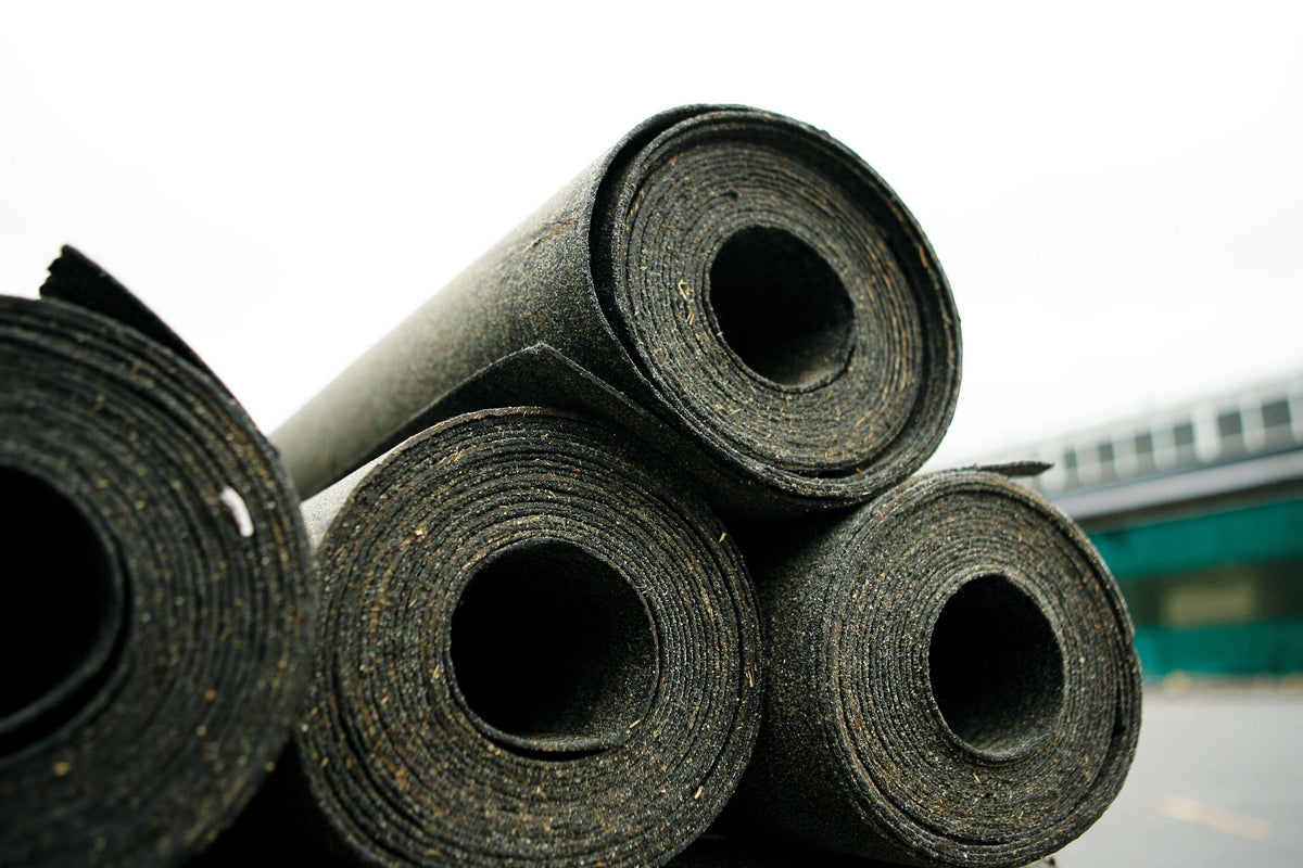 Roofing felt black, 1 roll=10m