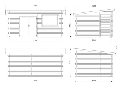 Sauna Sanna 11.5 m²