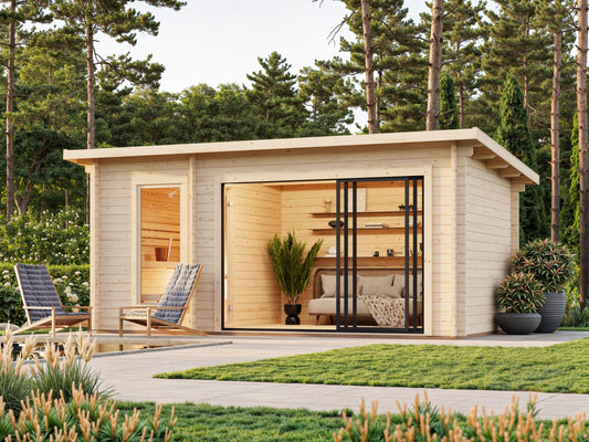 Sauna Sanna 12.8 m² Slide