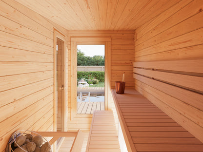 Sauna Sanna 12.8 m² Slide