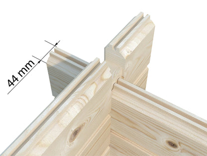 Sauna Sanna 12.8 m² Slide Plus