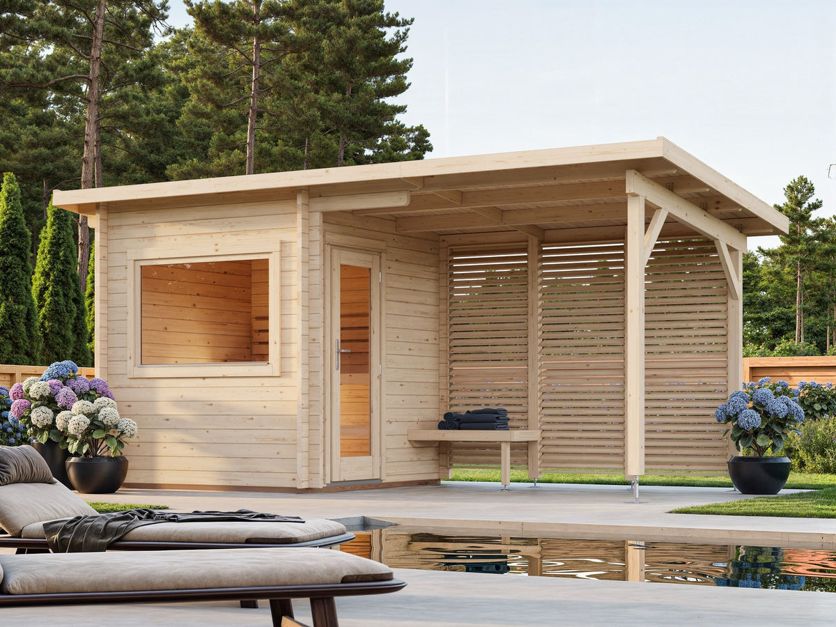 Sauna Sanna 4.1+5.9 m²