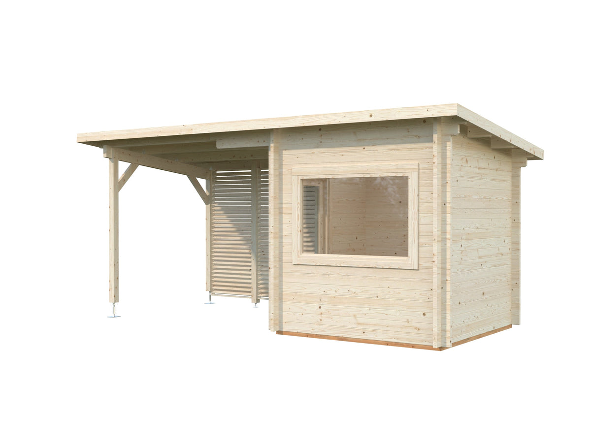 Sauna Sanna 4.1+5.9 m², untreated