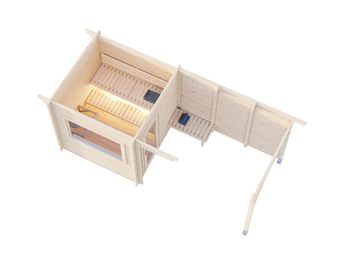 Sauna Sanna 4.1+5.9 m²