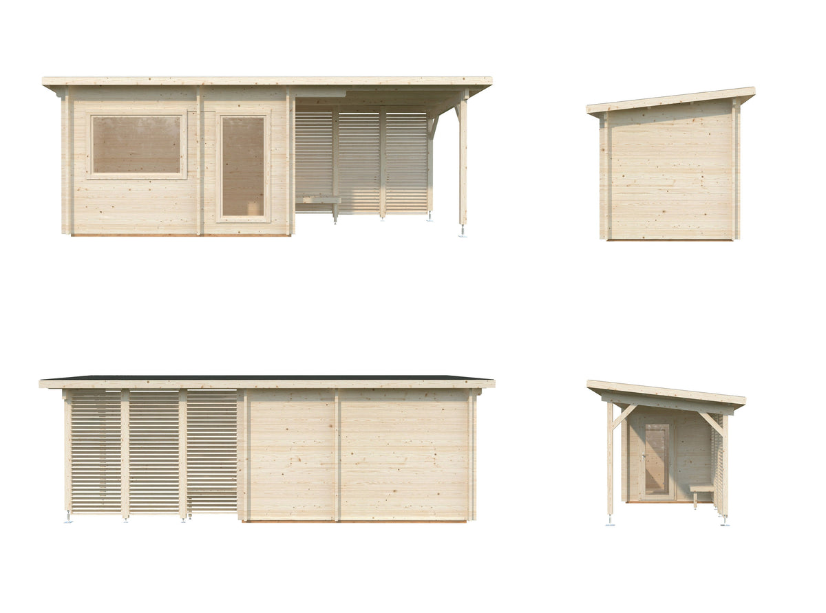 Sauna Sanna 6.8+5.9 m²