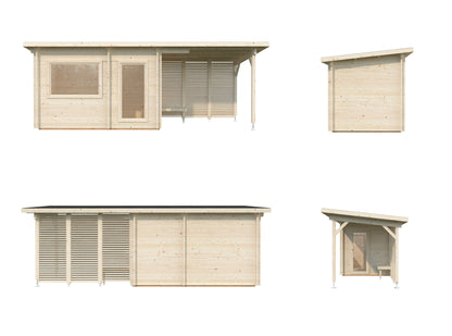 Sauna Sanna 6.8+5.9 m²