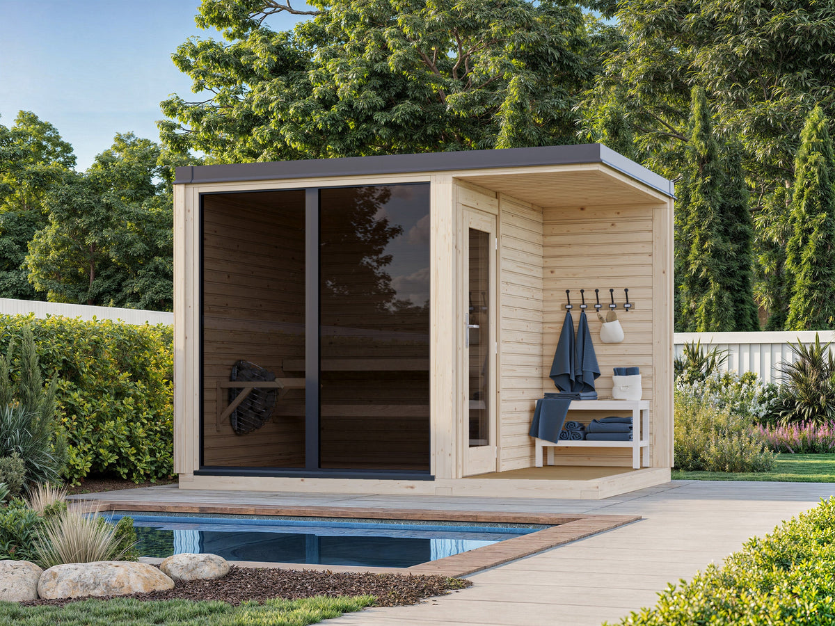 Sauna Sarah 3.8+2.1 m²