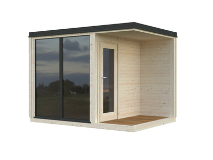 Sauna Sarah 3.8+2.1 m², untreated