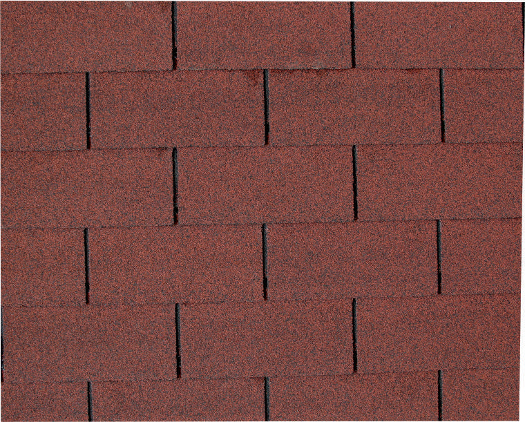 Shingles red, 1 pack=3m²