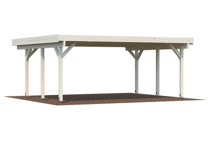 Timber Carport Karl 20.6 m²