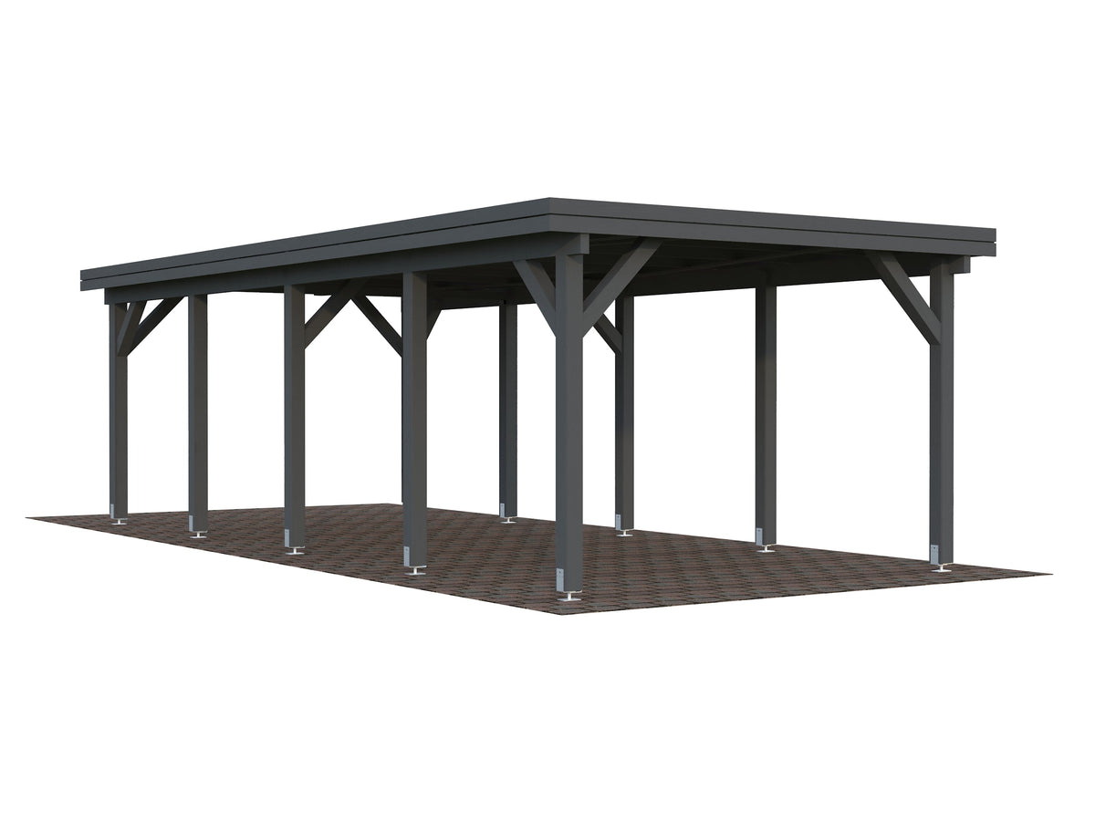 Timber Carport Karl 23.1 m²