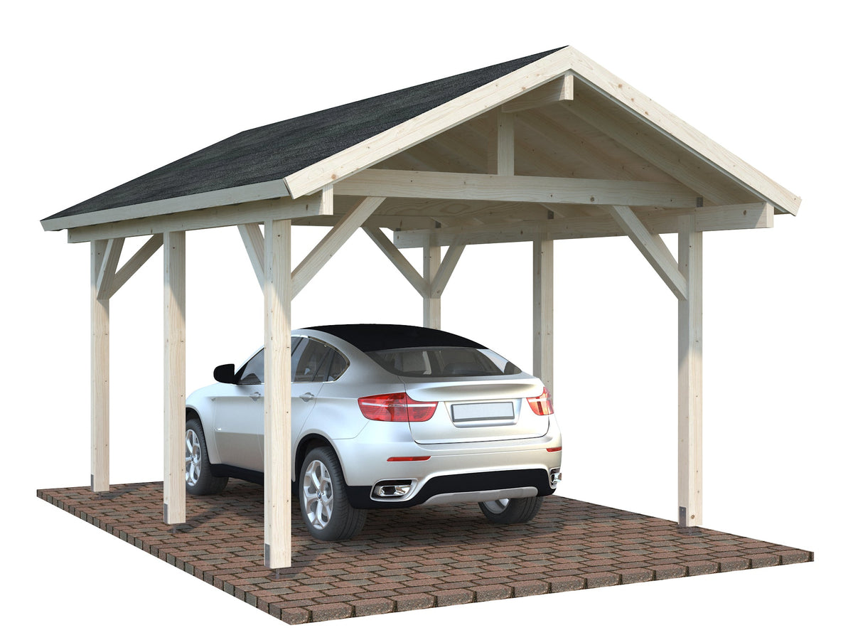 Timber Carport Robert 11.7 m²