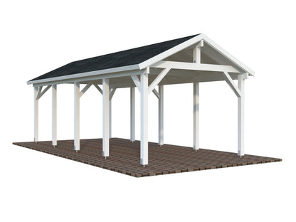 Timber Carport Robert 23.1 m²