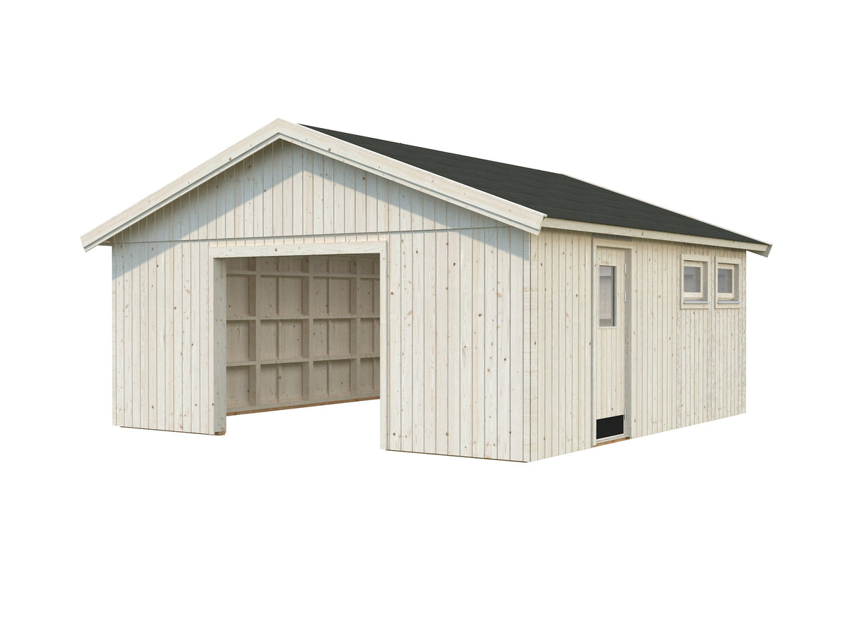 Timber Garage Andre 28.5 m² kit