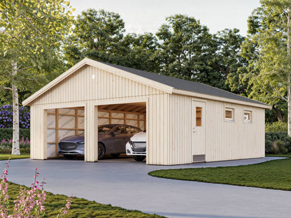 Timber Garage Andre 44.7 m² kit