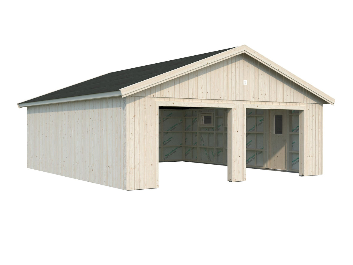 Timber Garage Andre 44.7 m² kit