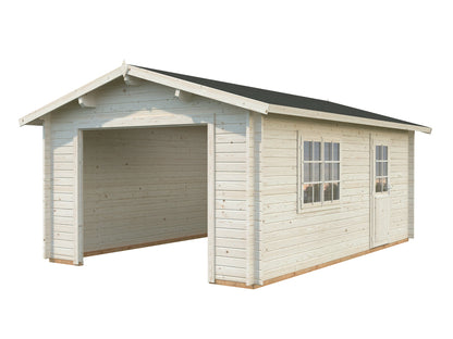 Timber Garage Irene/Roger 19.0 m² kit