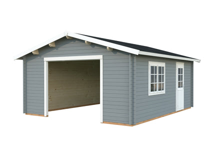 Timber Garage Irene/Roger 23.9 m² kit